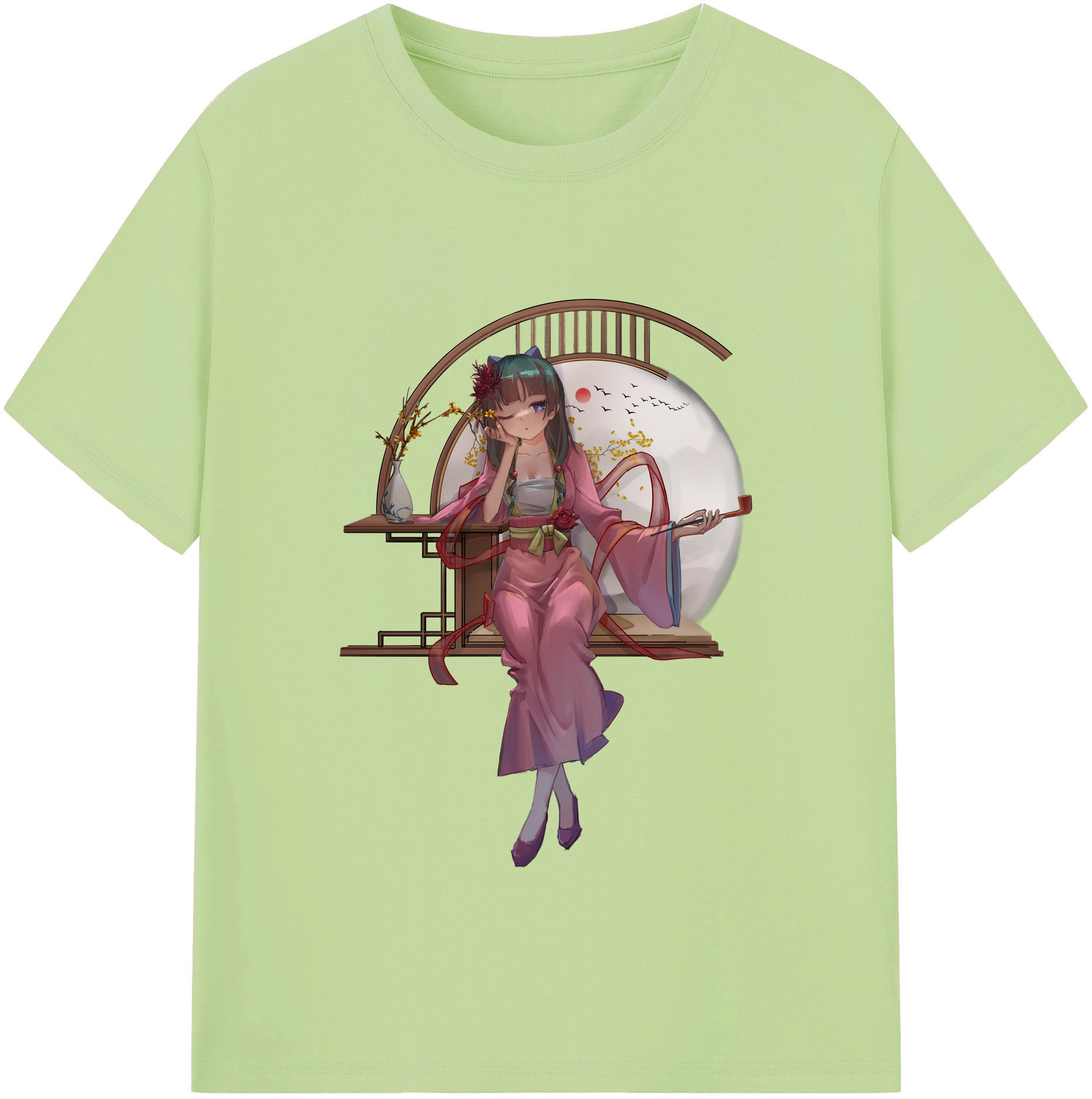 （画像用） 薬屋のひとりごと The Apothecary Diaries 綿100％半袖Tシャツ（フロントプリント）